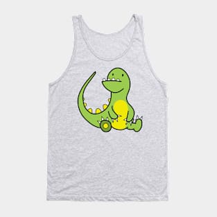 The Little Fat Dino Tank Top